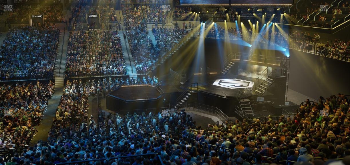 Barclays Center - Section 107 Seat View