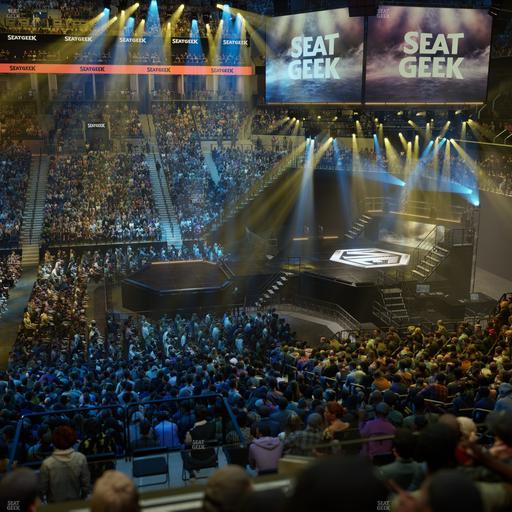 Barclays Center - Section 107 Seat View