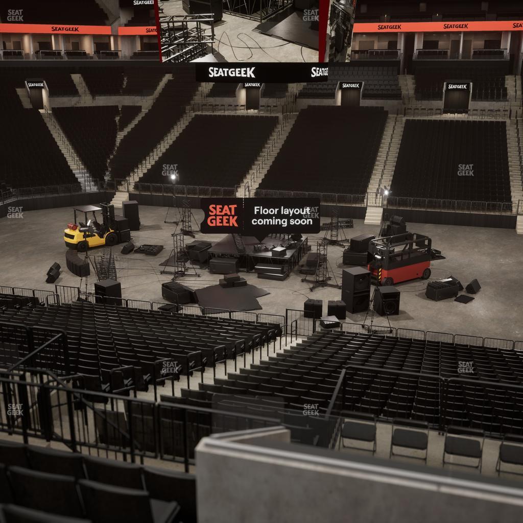Barclays Center - Section 107 Seat View