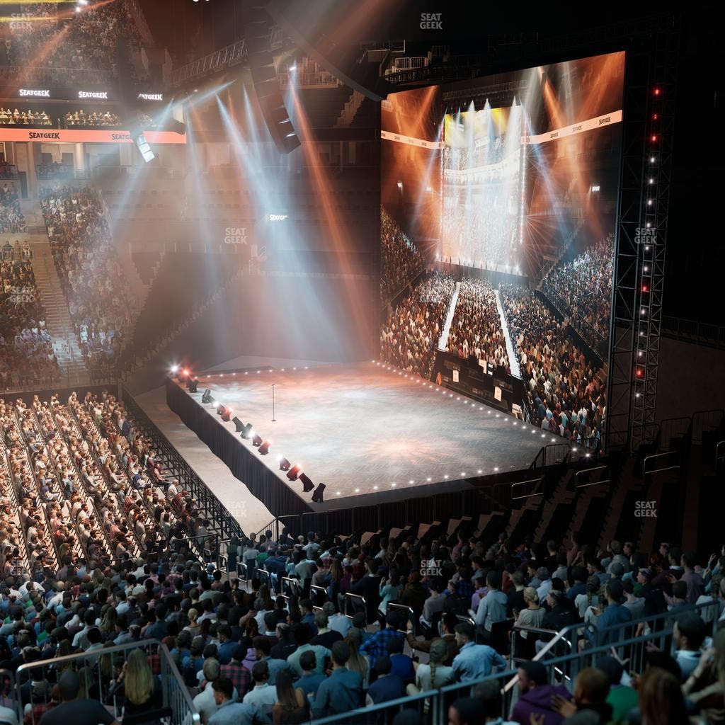 Barclays Center - Section 107 Seat View