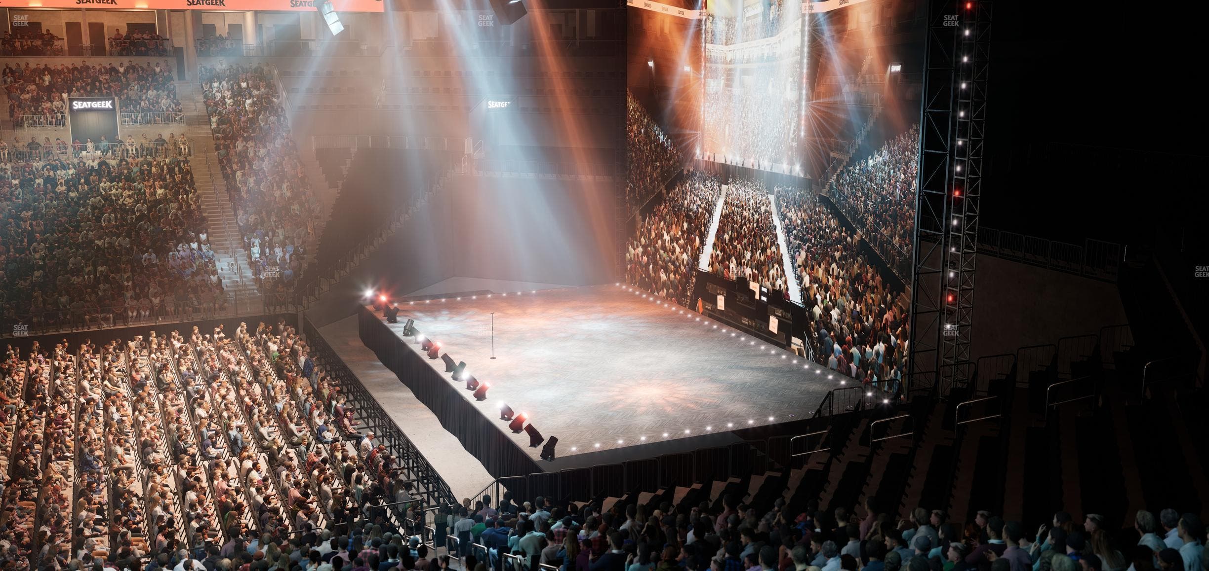 Barclays Center - Section 107 Seat View