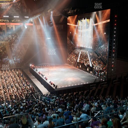 Barclays Center - Section 107 Seat View