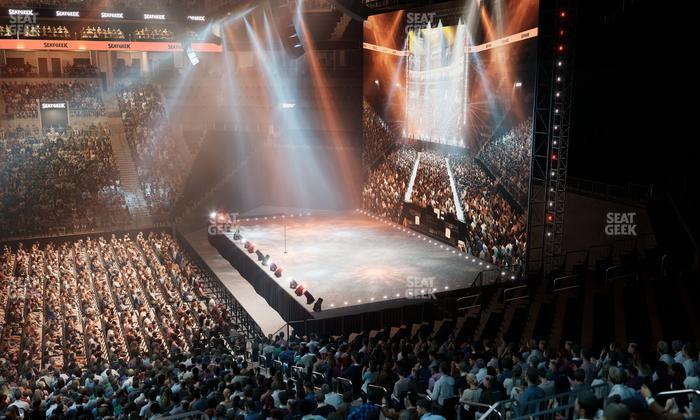 Barclays Center - Section 107 Seat View