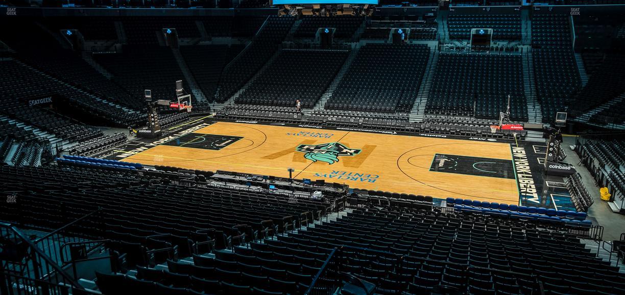 Barclays Center - Section 107 Seat View