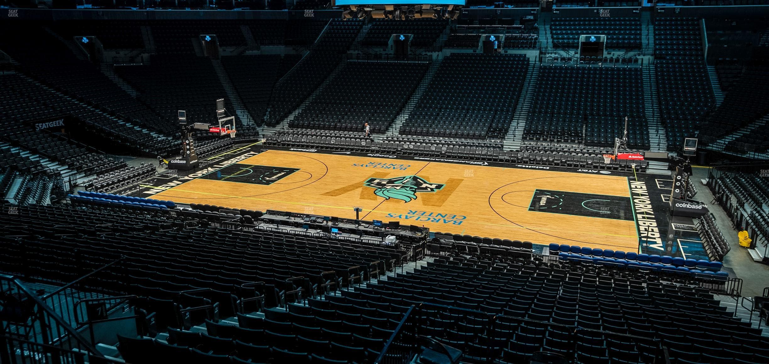Barclays Center - Section 107 Seat View
