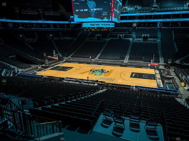Barclays Center - Section 107 Seat View