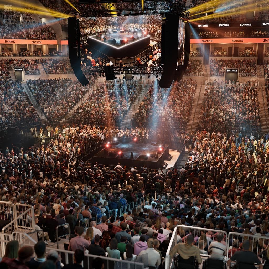 Barclays Center - Section 107 Seat View