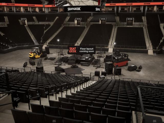 Barclays Center - Section 107 Seat View