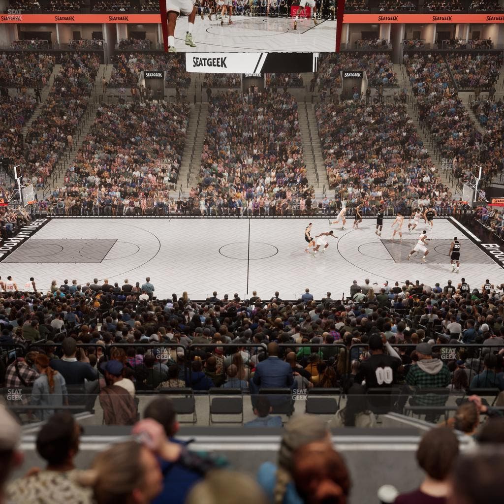 Barclays Center - Section 108 Seat View