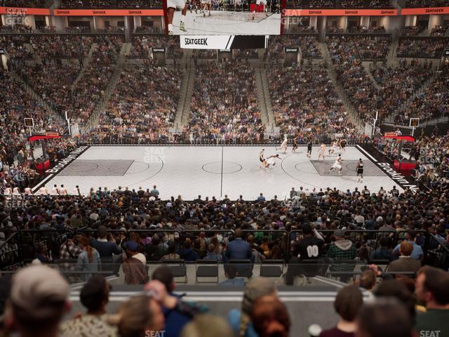 Barclays Center - Section 108 Seat View Barclays Center - Section 108 Seat View