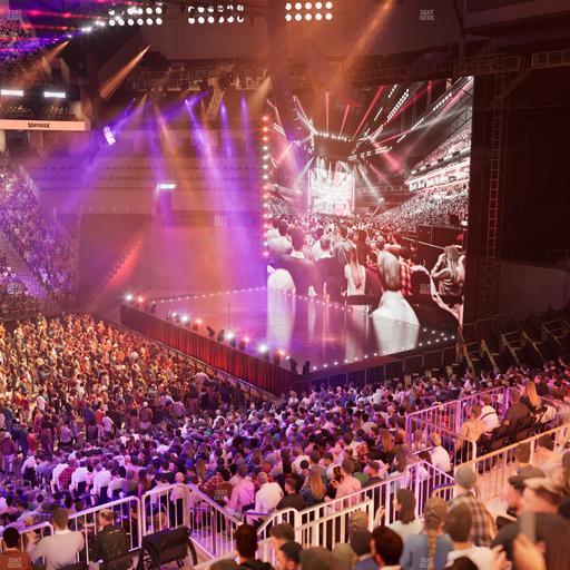 Barclays Center - Section 108 Seat View