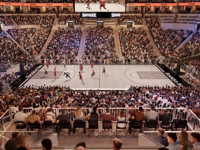 Barclays Center - Section 108 Seat View