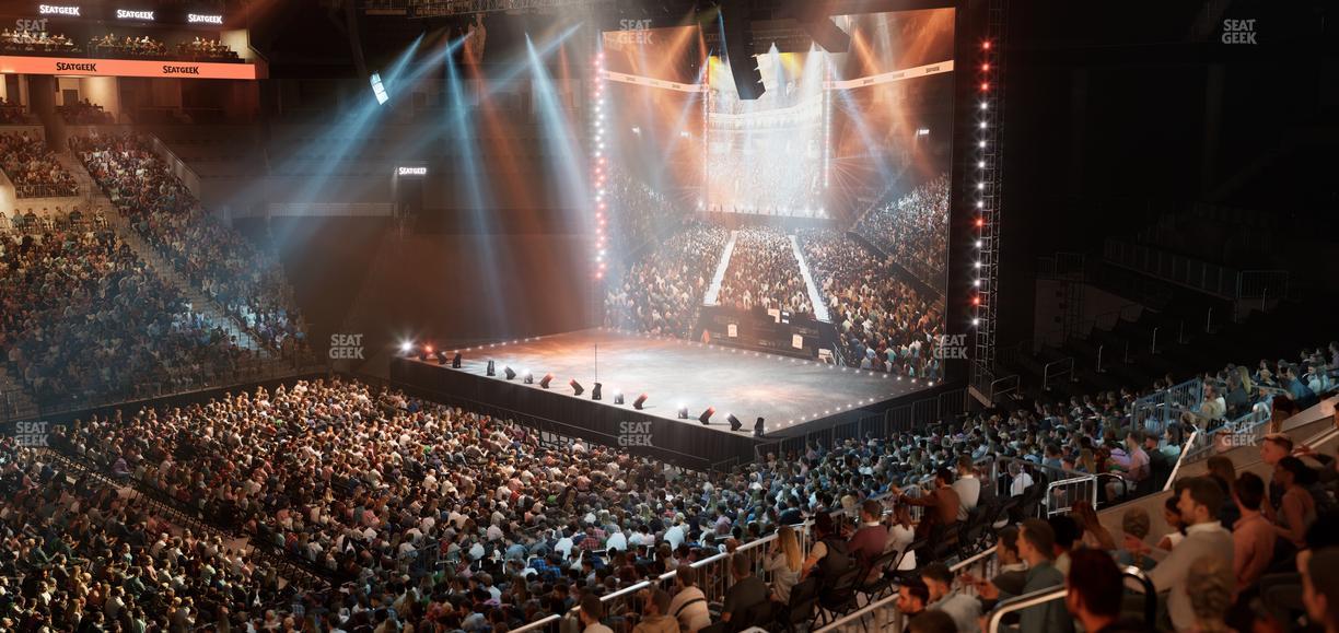 Barclays Center - Section 109 Seat View