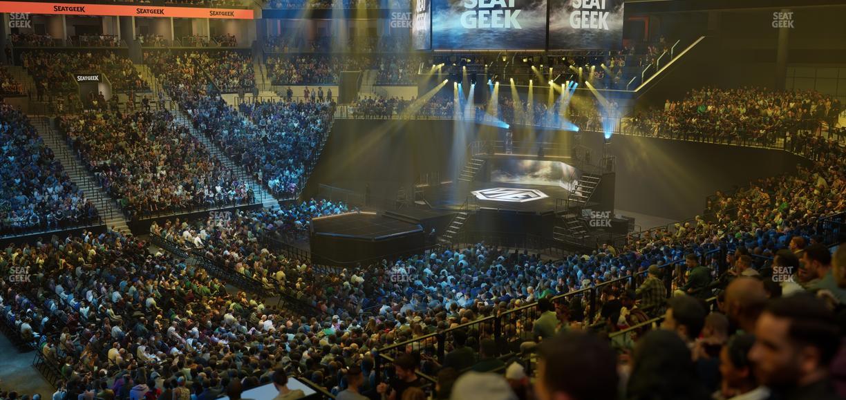 Barclays Center - Section 109 Seat View