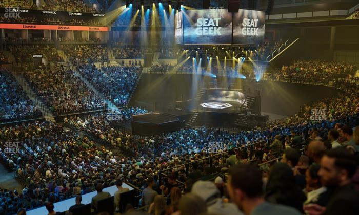 Barclays Center - Section 109 Seat View