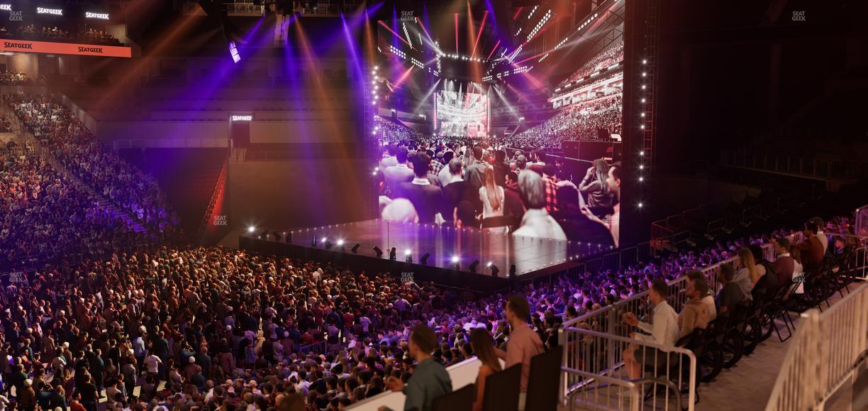 Barclays Center - Section 109 Seat View