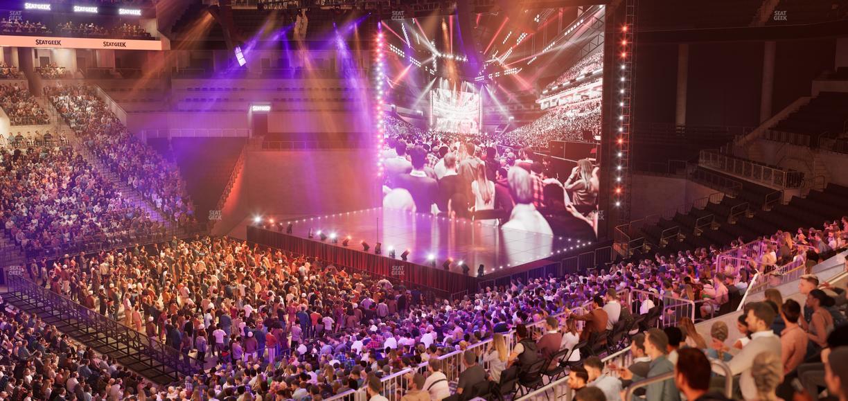 Barclays Center - Section 109 Seat View