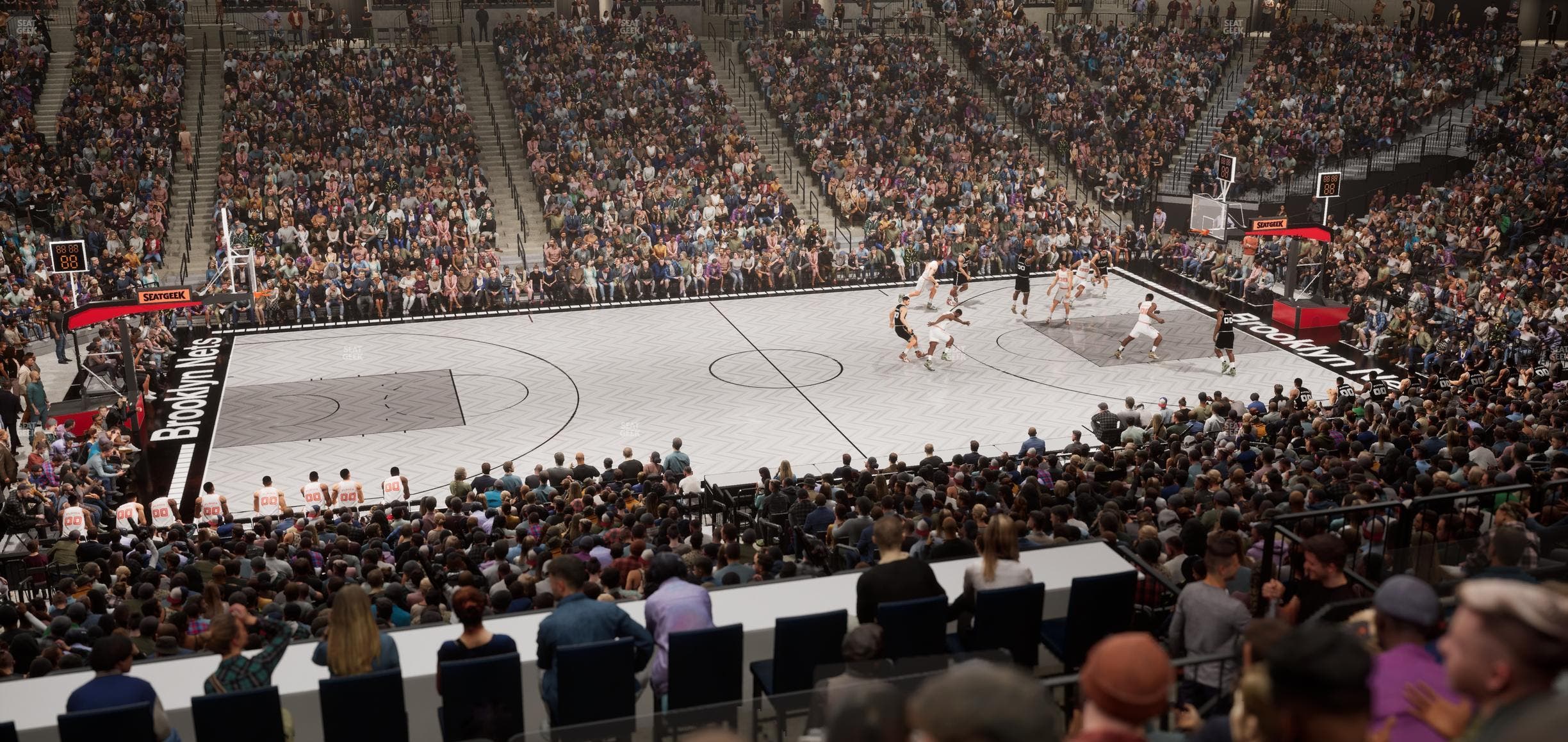 Barclays Center - Section 109 Seat View