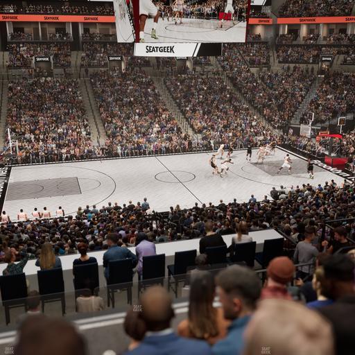 Barclays Center - Section 109 Seat View