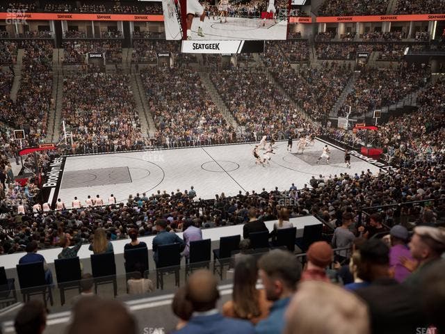 Barclays Center - Section 109 Seat View