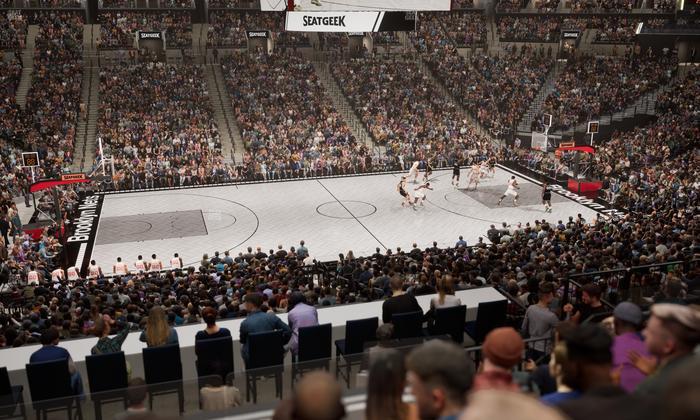 Barclays Center - Section 109 Seat View