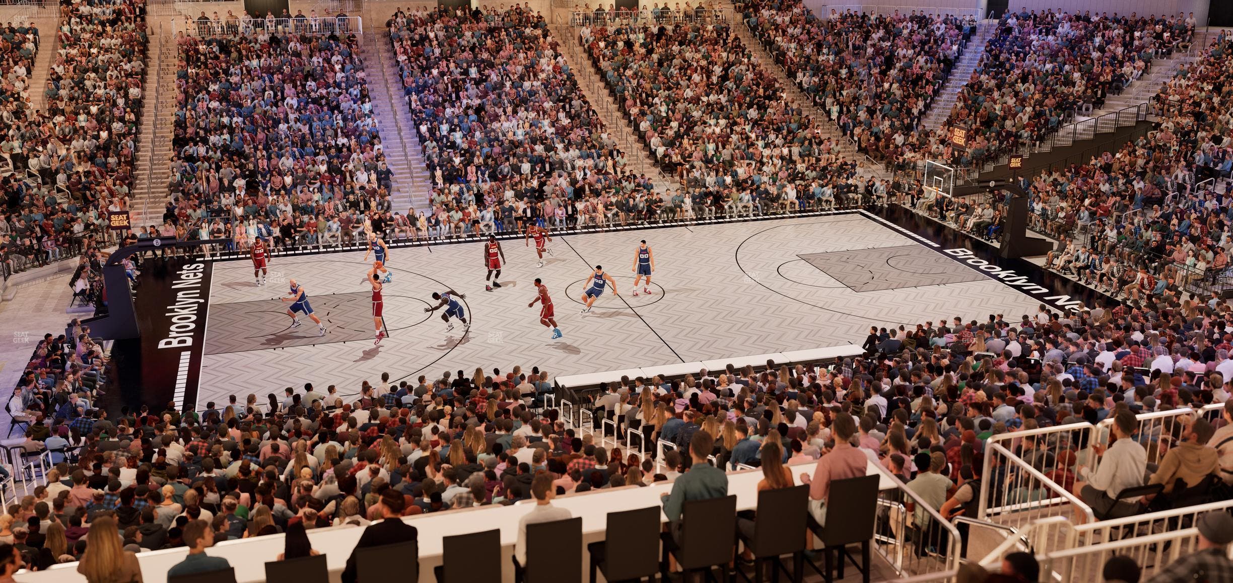 Barclays Center - Section 109 Seat View