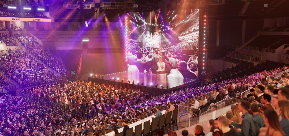 Barclays Center - Section 110 Seat View