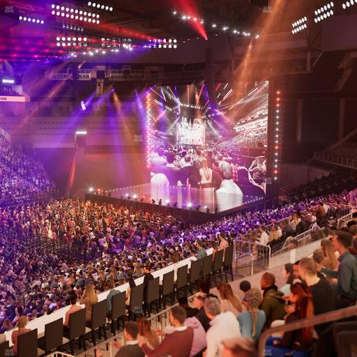 Barclays Center - Section 110 Seat View