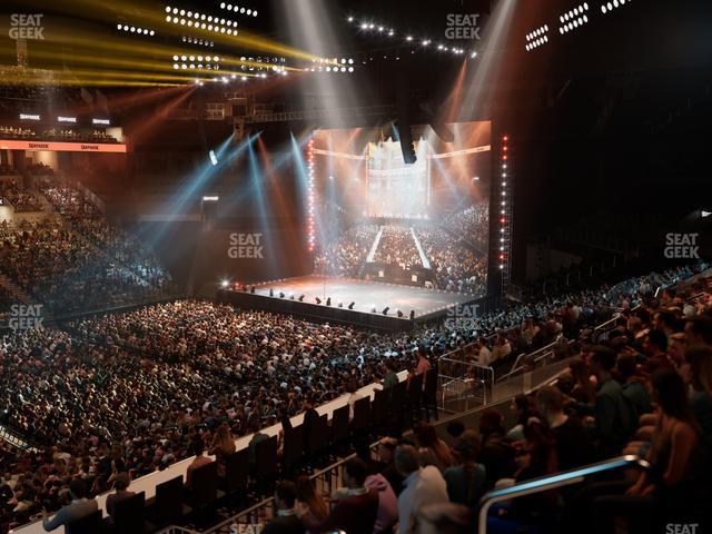 Barclays Center - Section 110 Seat View Barclays Center - Section 110 Seat View