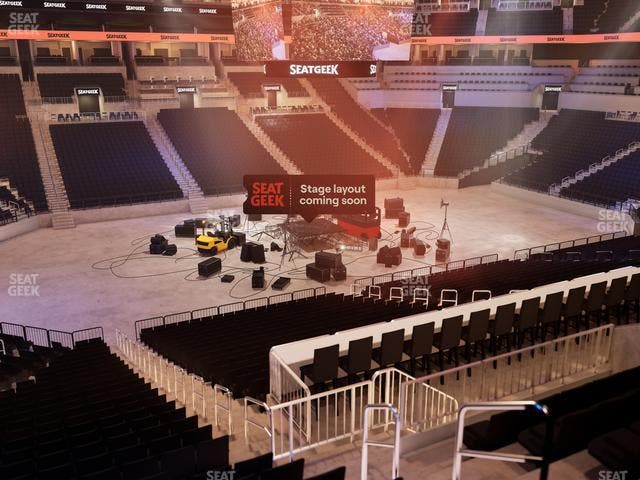 Barclays Center - Section 110 Seat View