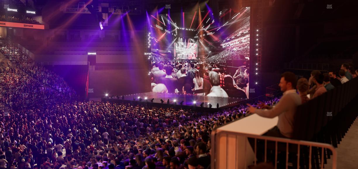 Barclays Center - Section 110 Seat View