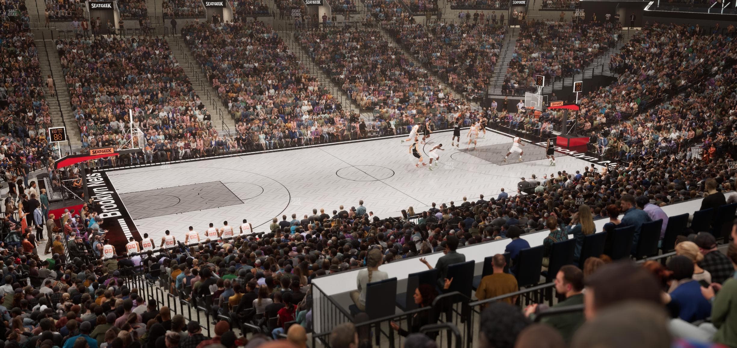 Barclays Center - Section 110 Seat View