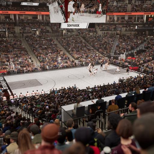 Barclays Center - Section 110 Seat View