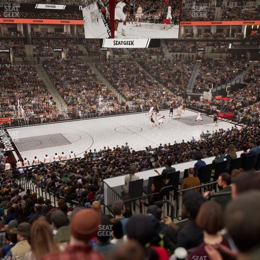 Barclays Center - Section 110 Seat View