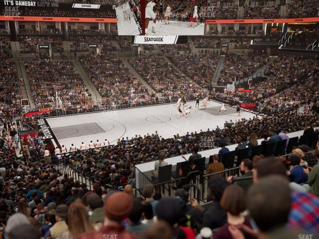 Barclays Center - Section 110 Seat View Barclays Center - Section 110 Seat View