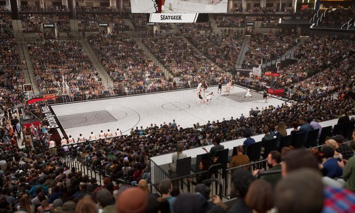 Barclays Center - Section 110 Seat View