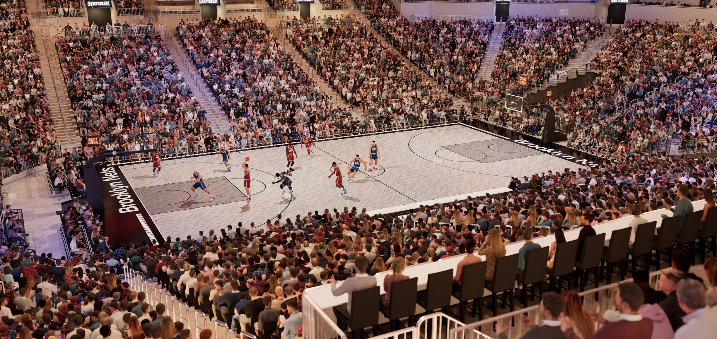 Barclays Center - Section 110 Seat View