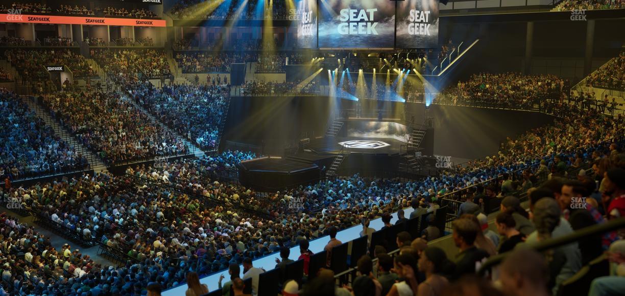 Barclays Center - Section 110 Seat View