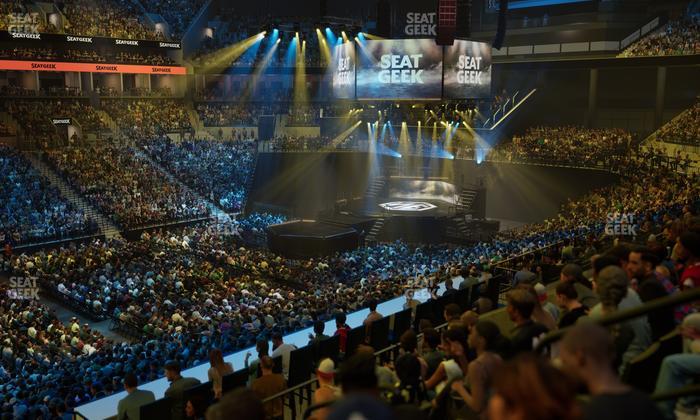 Barclays Center - Section 110 Seat View