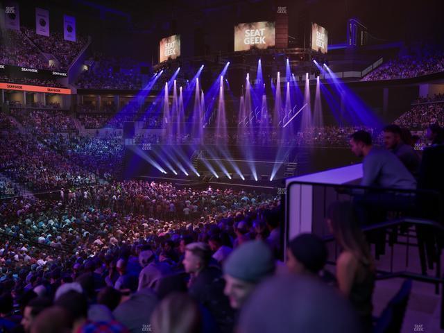 Barclays Center - Section 110 Seat View