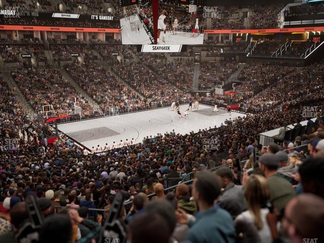 Barclays Center - Section 111 Seat View Barclays Center - Section 111 Seat View