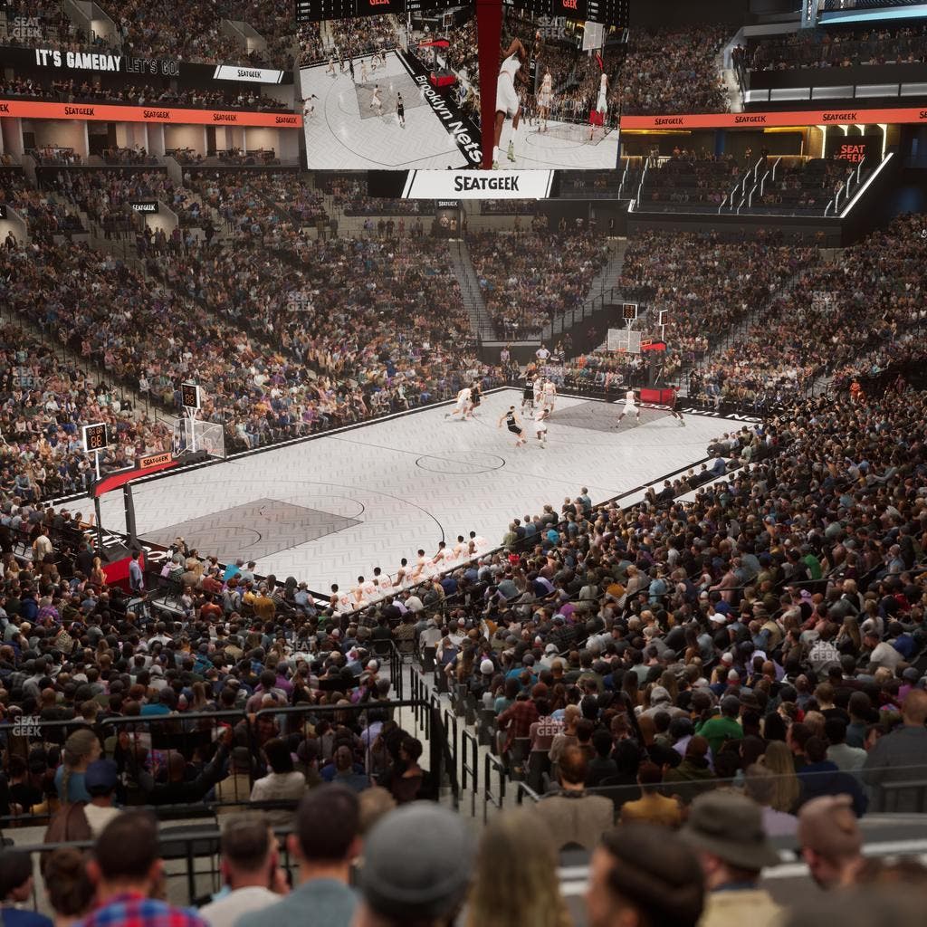 Barclays Center - Section 112 Seat View