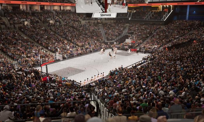 Barclays Center - Section 112 Seat View