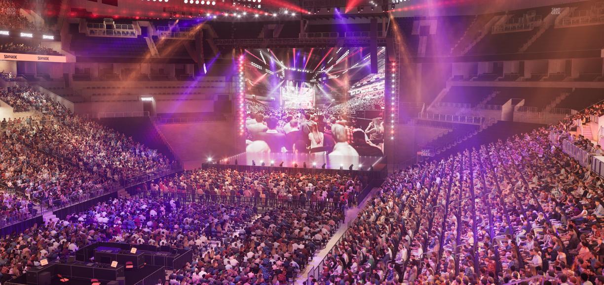 Barclays Center - Section 114 Seat View