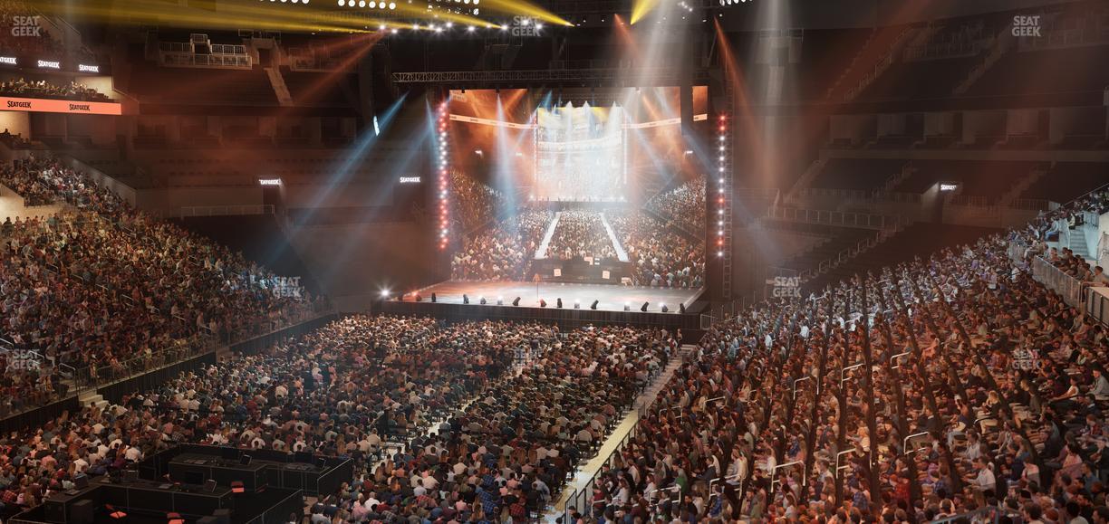 Barclays Center - Section 114 Seat View