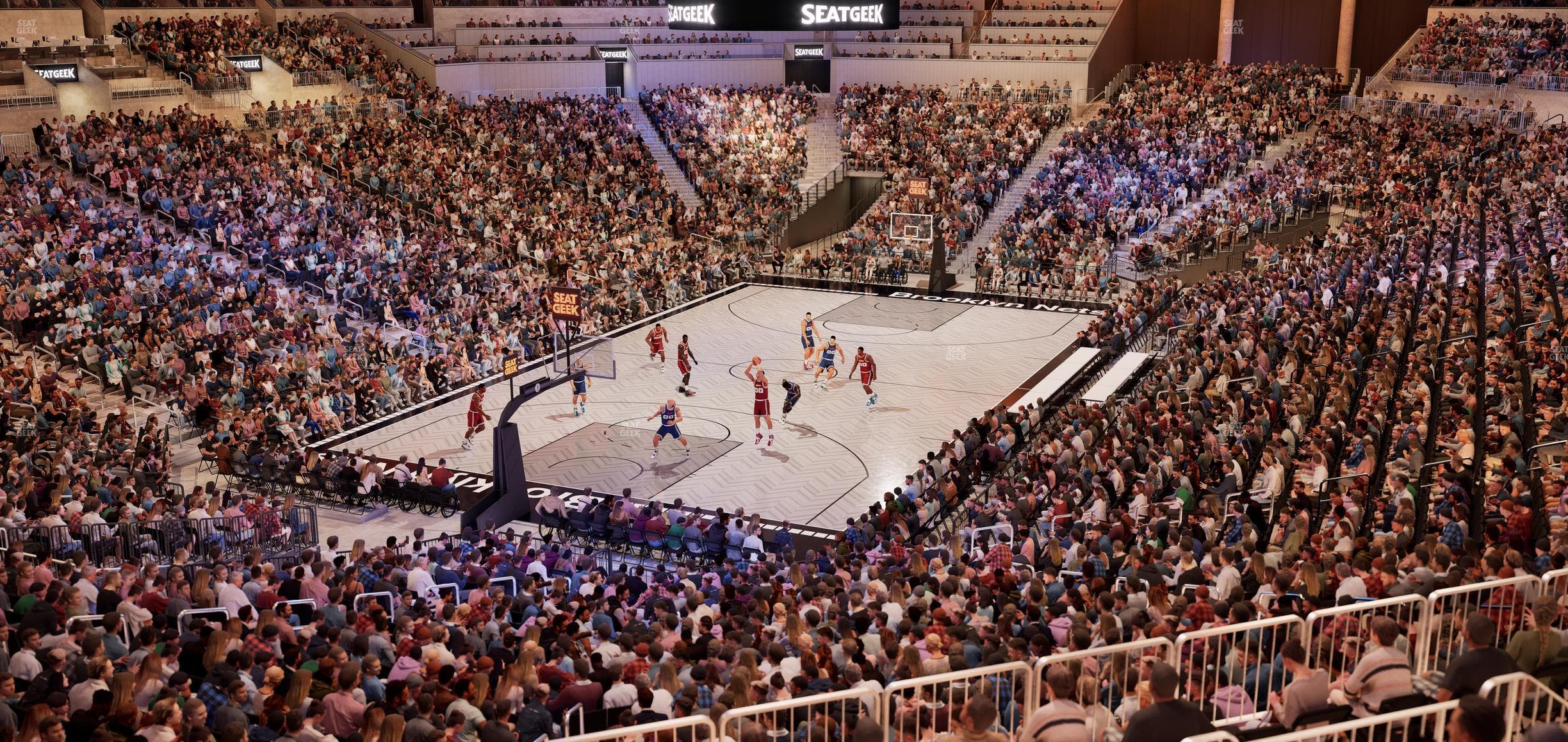 Barclays Center - Section 114 Seat View