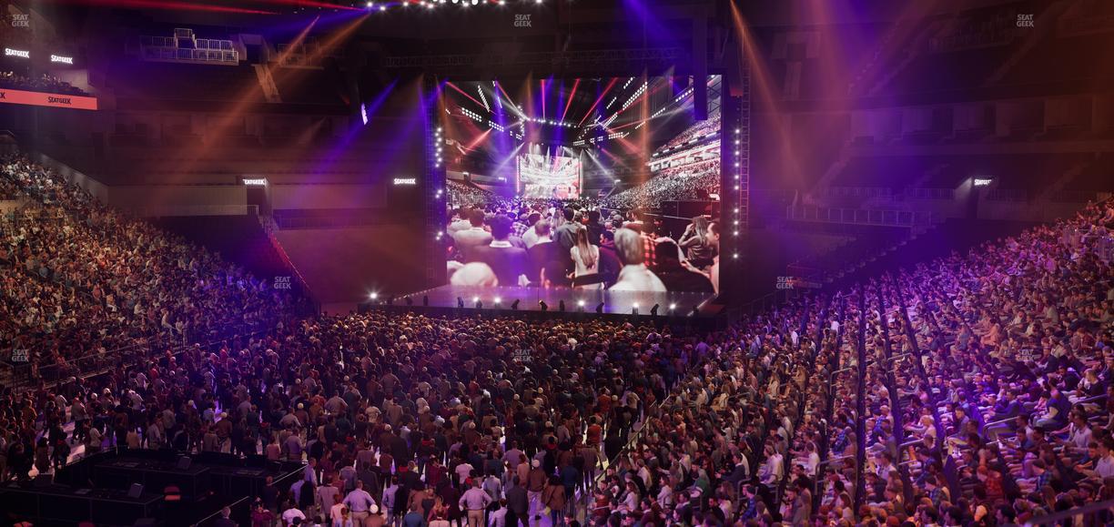 Barclays Center - Section 114 Seat View