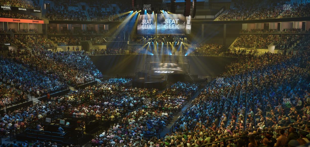 Barclays Center - Section 114 Seat View