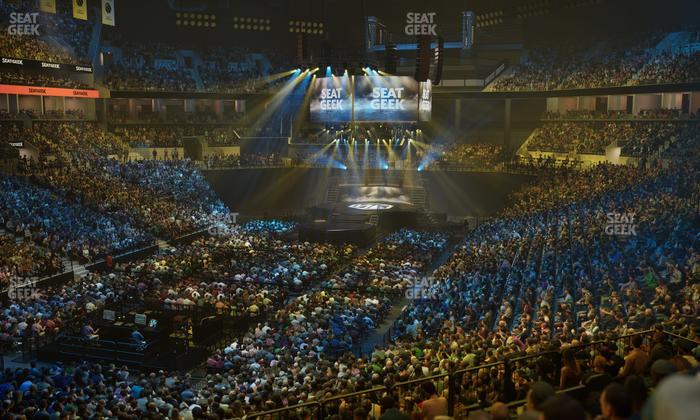 Barclays Center - Section 114 Seat View