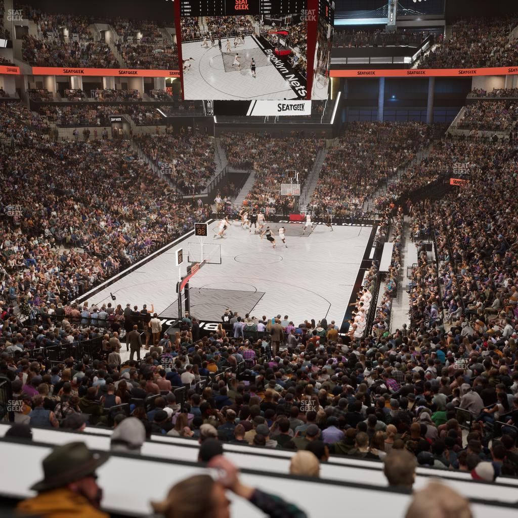 Barclays Center - Section 115 Seat View